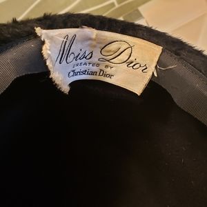 Vintage Dior Hat Jackie O style